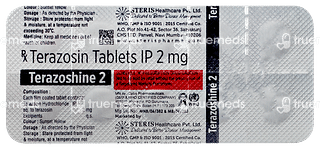 Terazoshine 2 MG Tablet 10