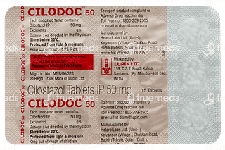 Cilodoc 50 MG Tablet 15