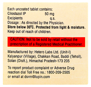 Cilodoc 50 Tablet 15