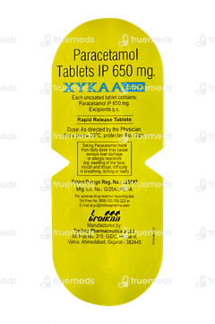 Xykaa Rapid 650 Tablet 15