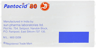 Pantocid 80 Tablet 15