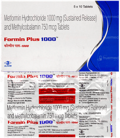 Formin Plus 1000 Tablet 10