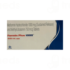 Formin Plus 1000 Tablet 10