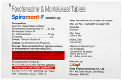 Spiromont F Tablet 15 Spiromont F Tablet 15