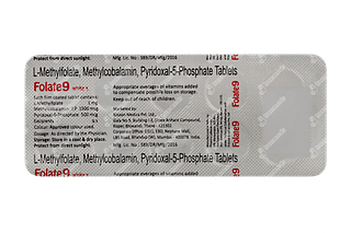 Folate 9 Tablet 10