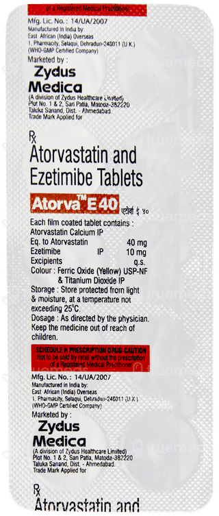 Atorva E40 Tablet 10