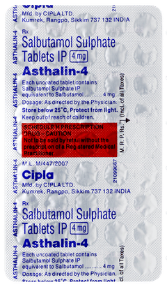 Asthalin 4 Tablet 45