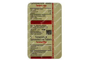 Torsinol Plus 10/50 MG Tablet 15