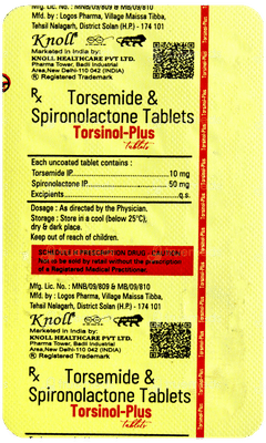 Torsinol Plus Tablet 15 Torsinol Plus Tablet 15