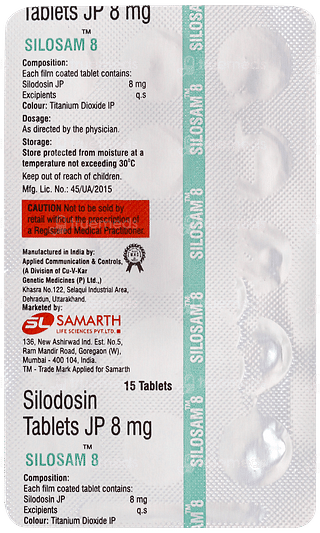 Silosam 8 Tablet 15