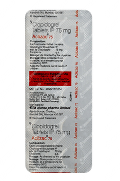Aclizac 75 Tablet 10