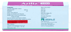 Aziliz 500 Tablet 5 Aziliz 500 Tablet 5