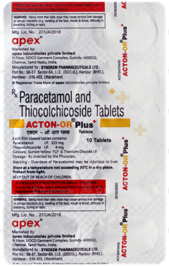 Acton Or Plus Tablet 10
