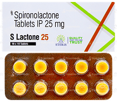 S Lactone 25 Tablet 10