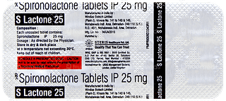 S Lactone 25 Tablet 10