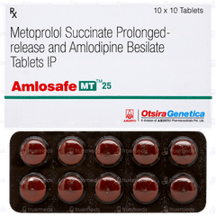 Amlosafe Mt 25 Tablet 10