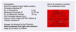 Amlosafe Mt 25 Tablet 10