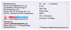 Amlosafe Mt 25 Tablet 10