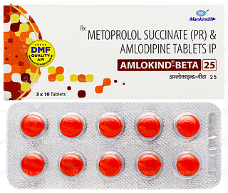 Amlokind Beta 25 Tablet 10