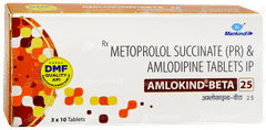 Amlokind Beta 25 Tablet 10