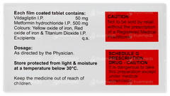 Vildambic M 500 Tablet 15 Vildambic M 500 Tablet 15