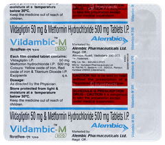 Vildambic M 500 Tablet 15 Vildambic M 500 Tablet 15