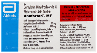 Anafortan Mf Tablet 10