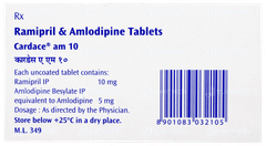 Cardace Am 10 Tablet 15