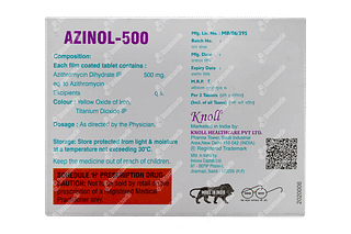 Azinol 500mg Tablet 3