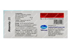 Atorniz 20 Tablet 10
