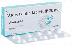 Atorniz 20 Tablet 10 Atorniz 20 Tablet 10