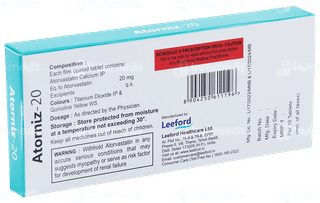 Atorniz 20 Tablet 10