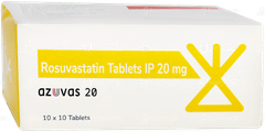 Azuvas 20 Tablet 10 Azuvas 20 Tablet 10