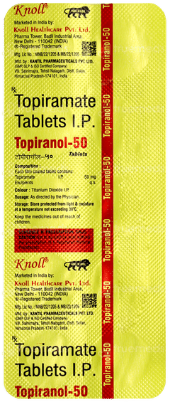 Topiranol 50 Tablet 10