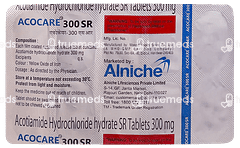 Acocare 300 Sr Tablet 10
