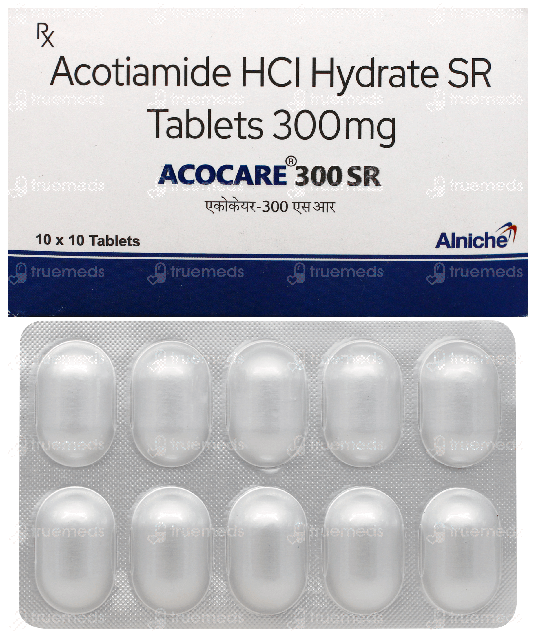 Acocare 300 Mg Tbalet Sr 10 - Uses, Side Effects, Dosage, Price | Truemeds