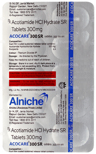 Acocare 300 Sr Tablet 10