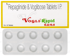 Vogli Rapid 0.2/0.5 Tablet 10 Vogli Rapid 0.2/0.5 Tablet 10