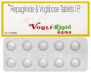 Vogli Rapid 0.2/0.5 Tablet 10