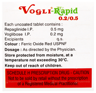 Vogli Rapid 0.2/0.5 Tablet 10