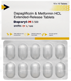 Daparyl M 5/500 Tablet 10 Daparyl M 5/500 Tablet 10