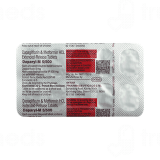 Daparyl M 5/500 Tablet 10