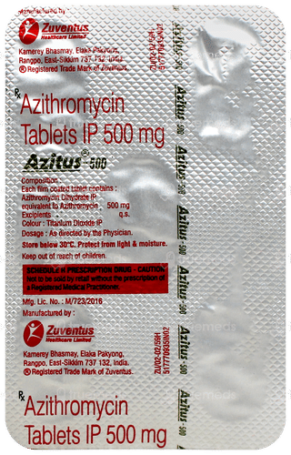 Azitus 500 Tablet 5