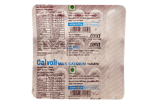 Calvoli Milk Calcium Tablet 15