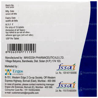 Calvoli Milk Calcium Tablet 15