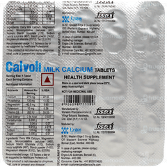Calvoli Milk Calcium Tablet 15