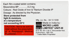 Moxilong 0.2 Tablet 15 Moxilong 0.2 Tablet 15