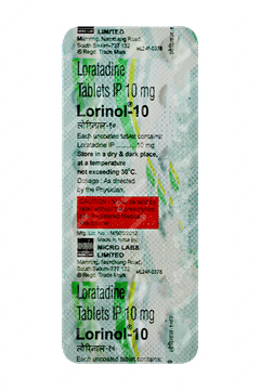 Lorinol 10 Tablet 15 Lorinol 10 Tablet 15
