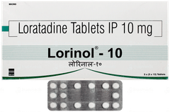 Lorinol 10 Tablet 15 Lorinol 10 Tablet 15