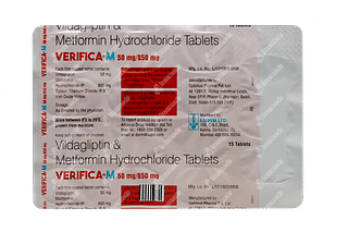 Verifica M 50 Mg/850 MG Tablet 15